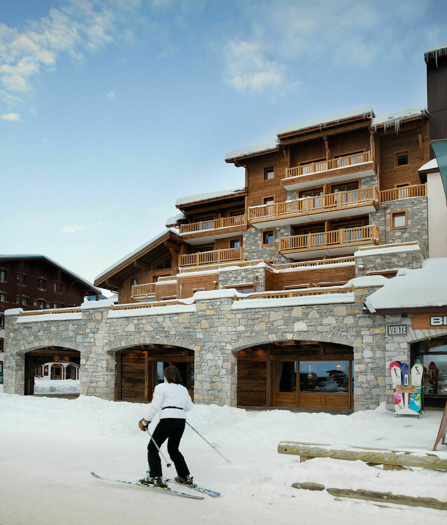 Cgh Residences & Spas La Ferme Du Val Claret 티뉴 외부 사진
