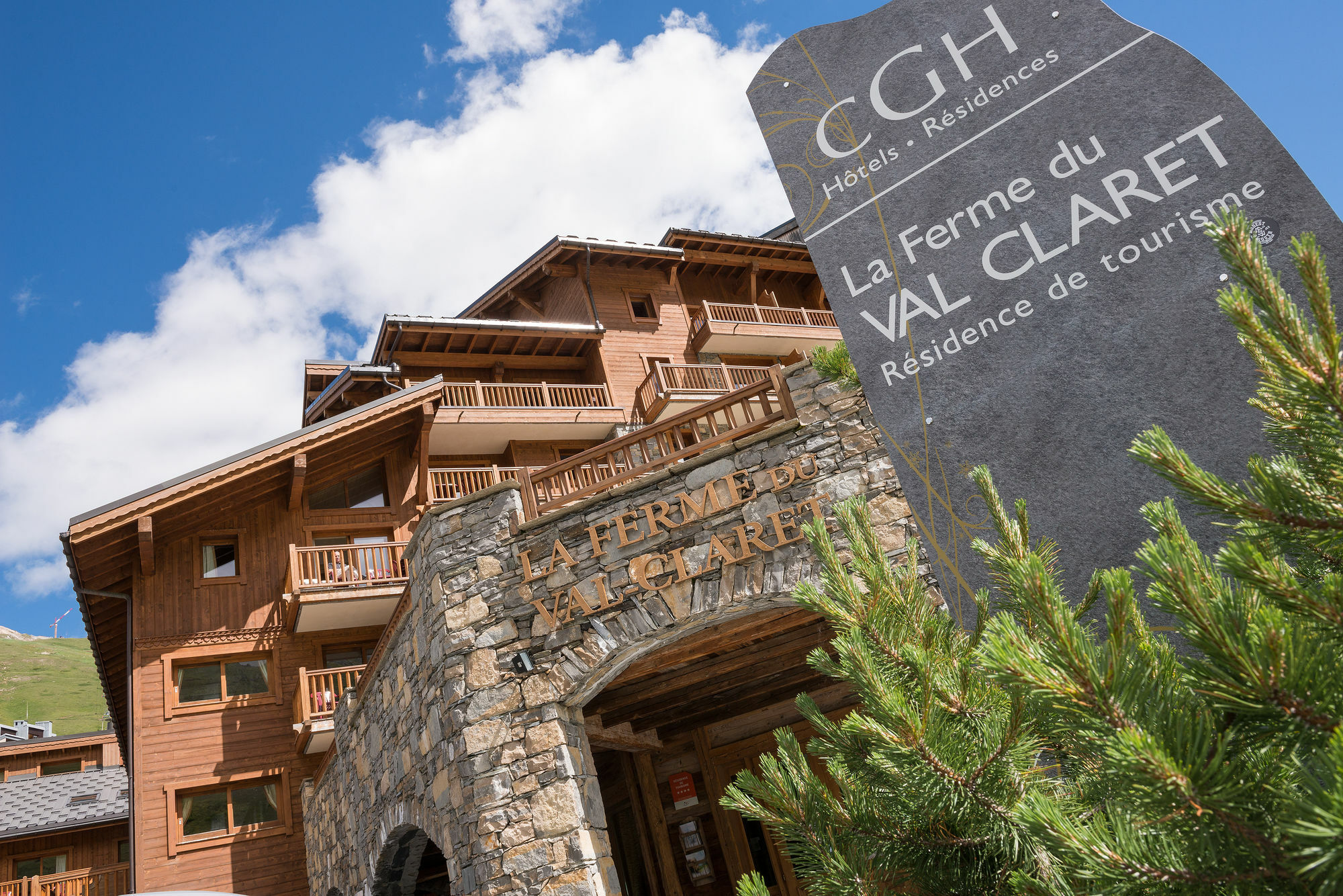 Cgh Residences & Spas La Ferme Du Val Claret 티뉴 외부 사진