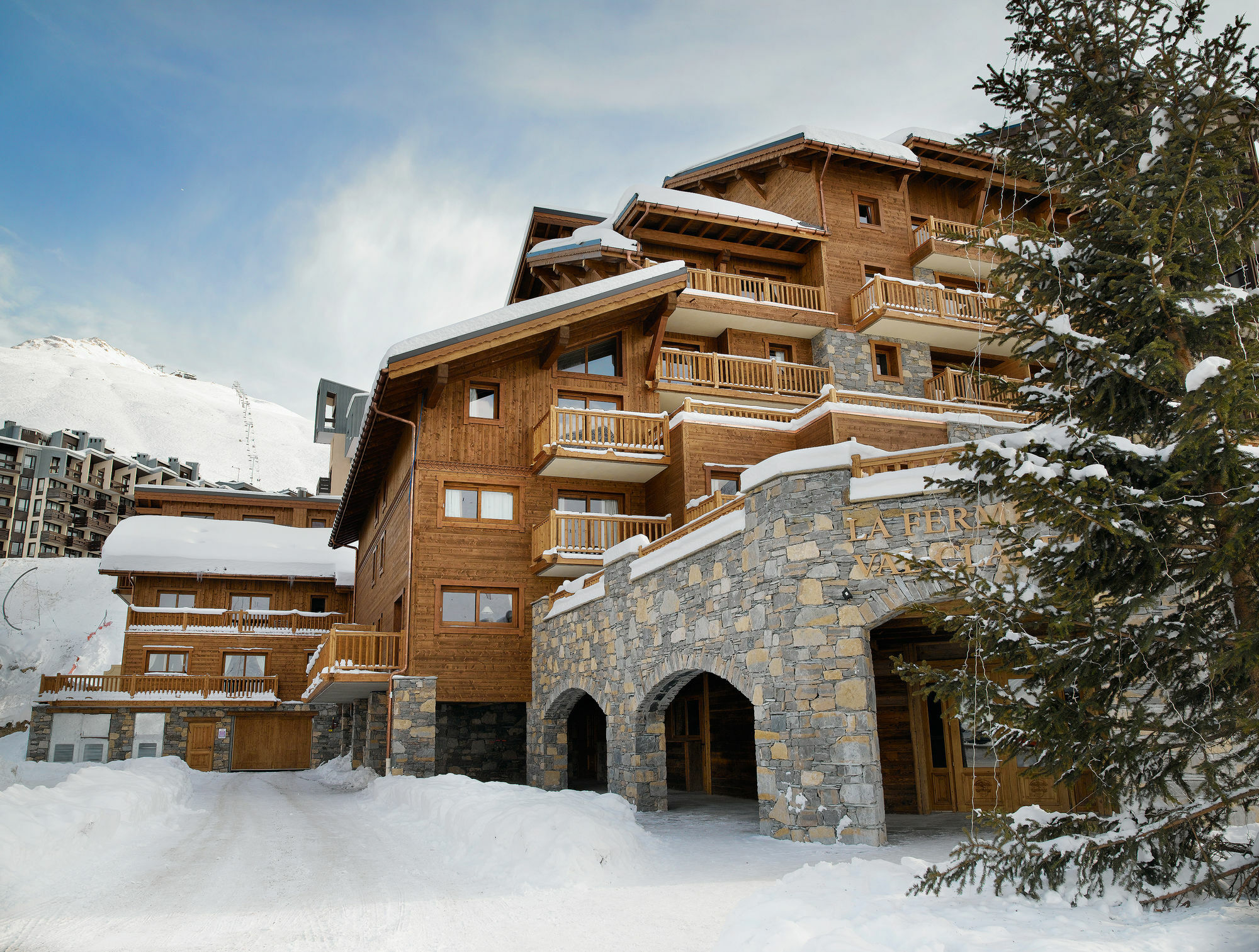 Cgh Residences & Spas La Ferme Du Val Claret 티뉴 외부 사진