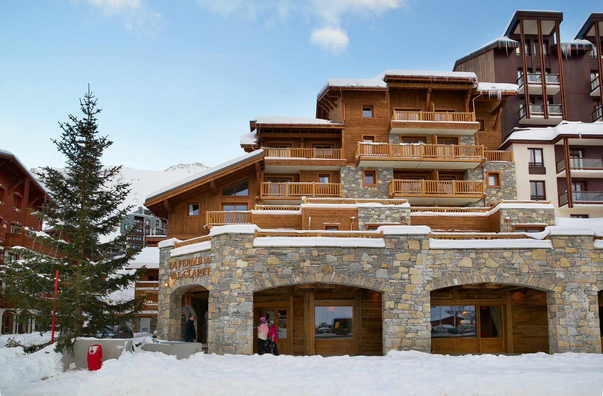 Cgh Residences & Spas La Ferme Du Val Claret 티뉴 외부 사진